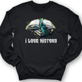 I Love History Crewneck