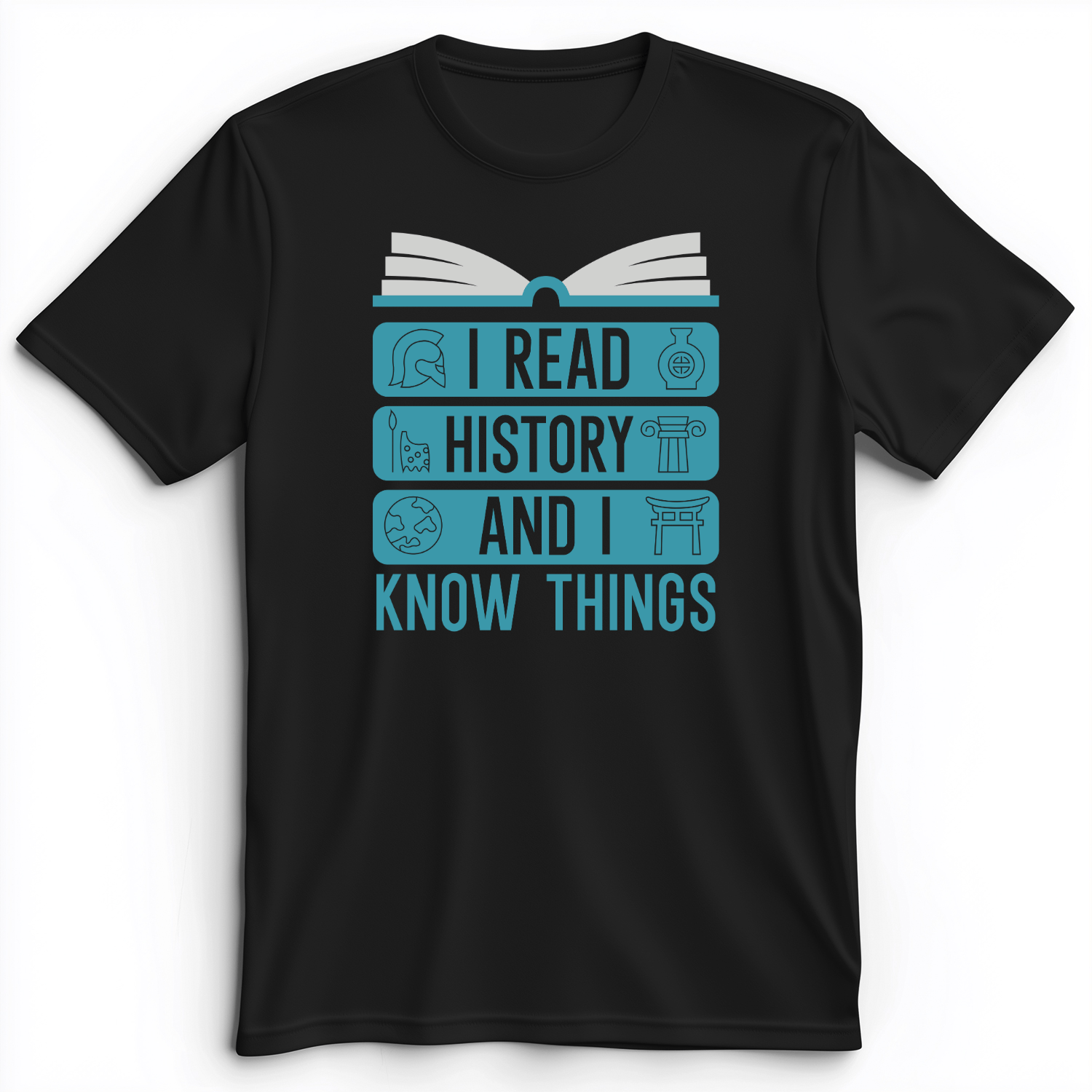 I Read History And Know Things Premium Tee