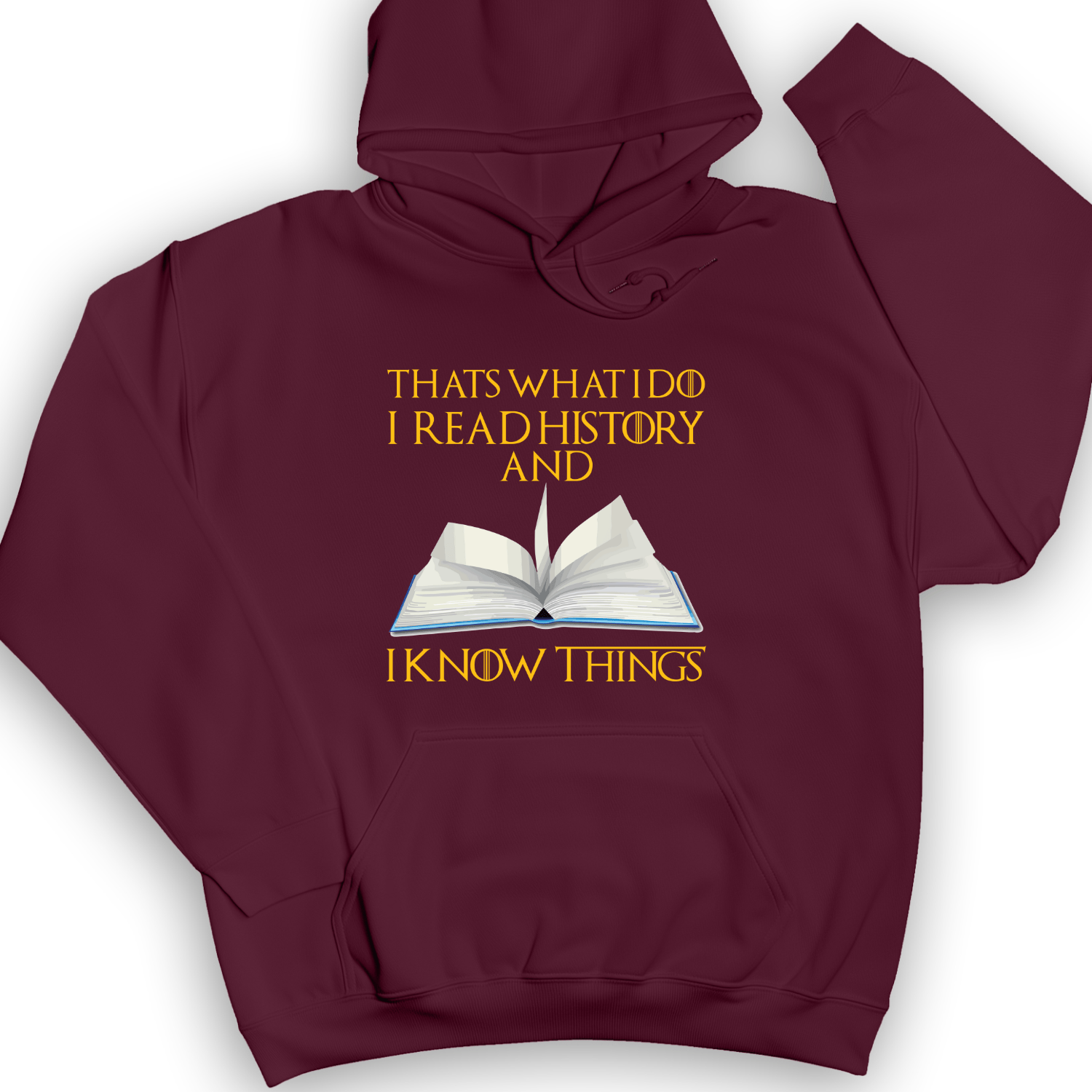 I Read History Hoodie