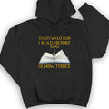 I Read History Hoodie