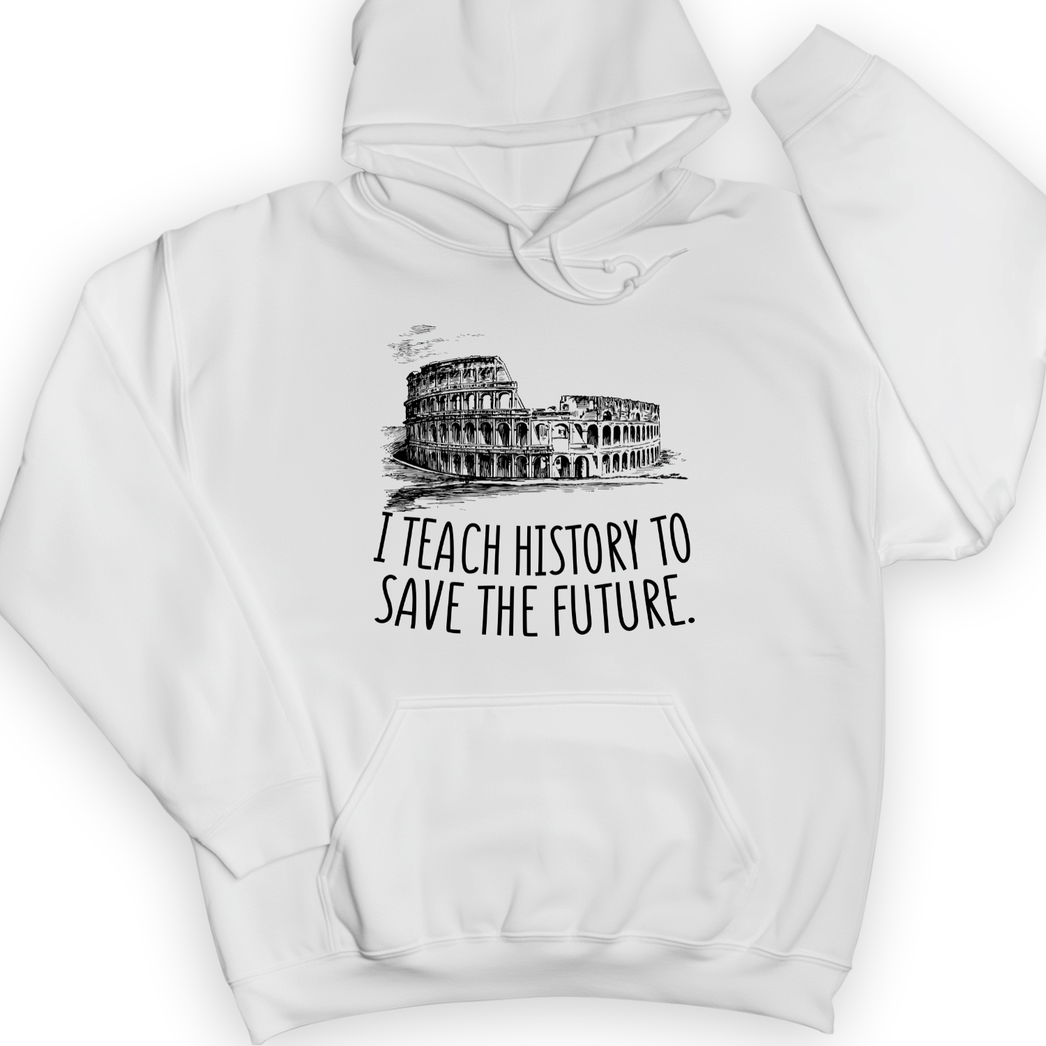 I Teach History To Save The Future Hoodie