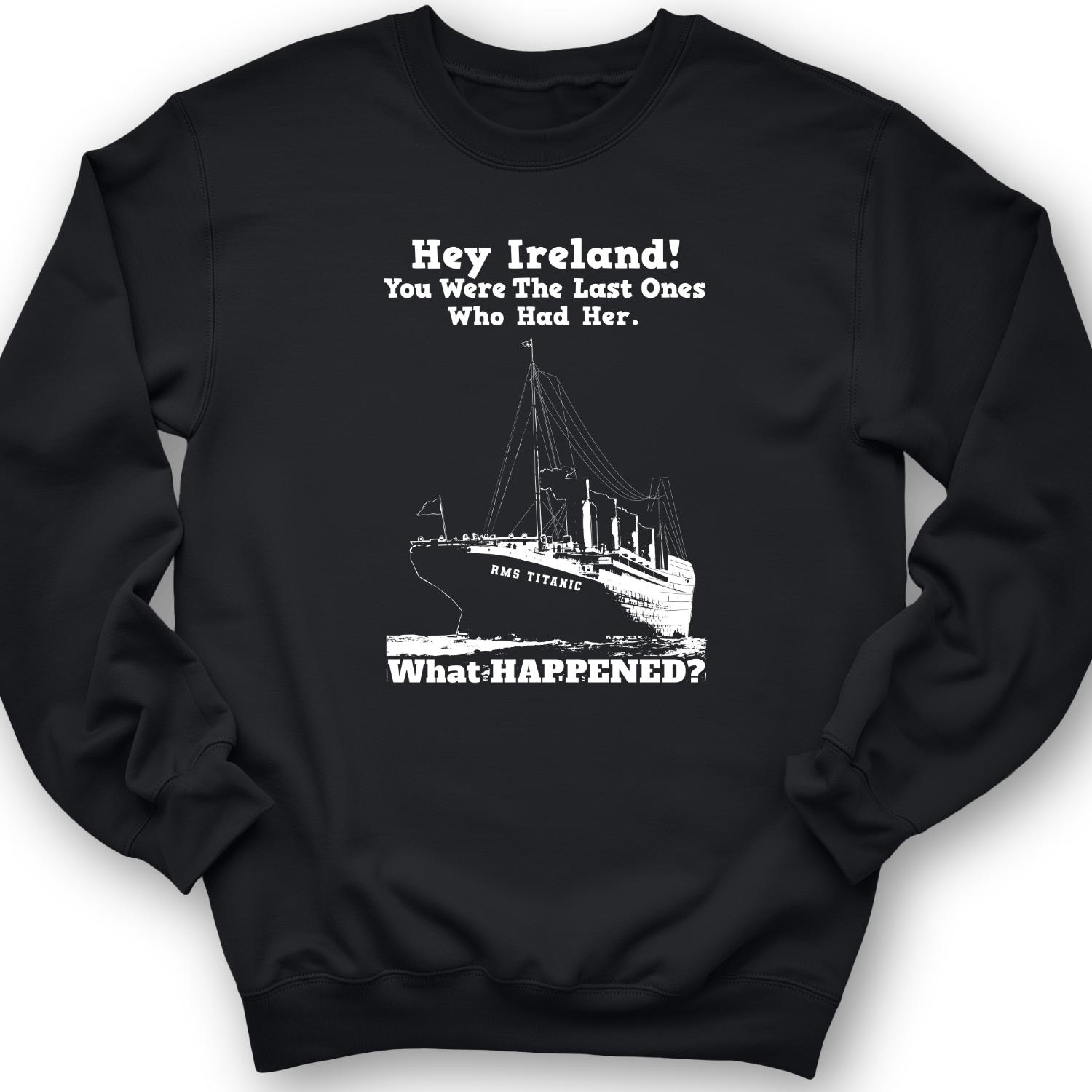 Ireland What Happened Crewneck