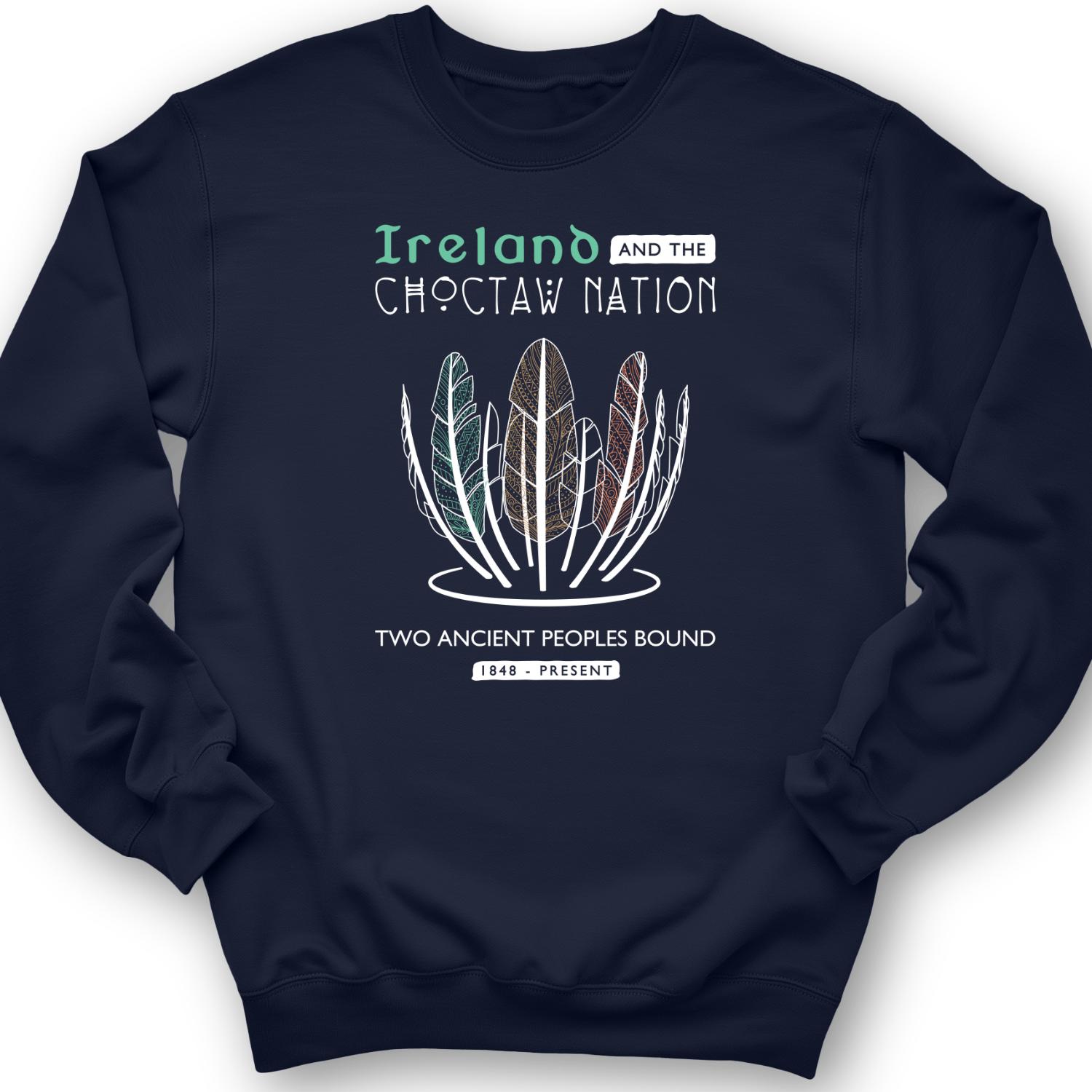 Irish-Choctaw Friendship Crewneck