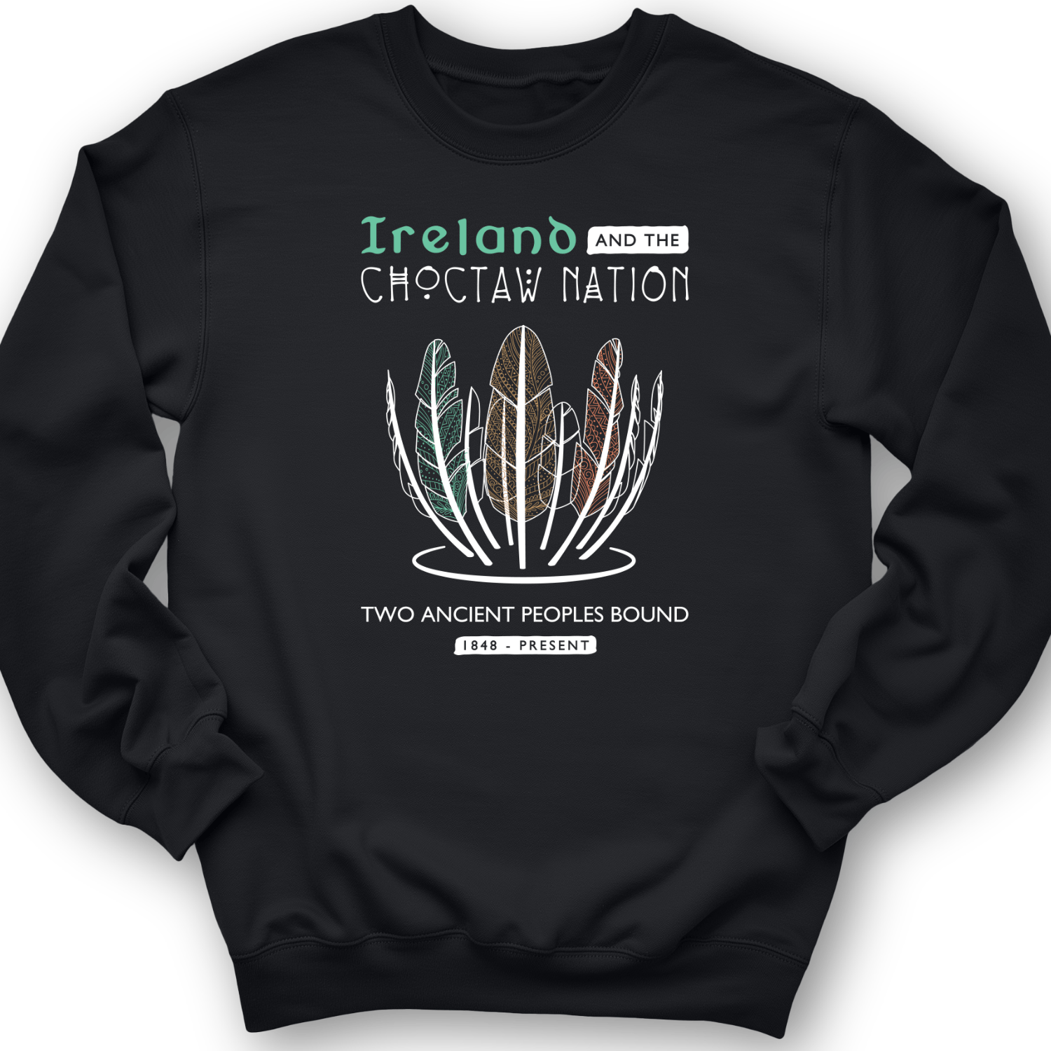 Irish-Choctaw Friendship Crewneck