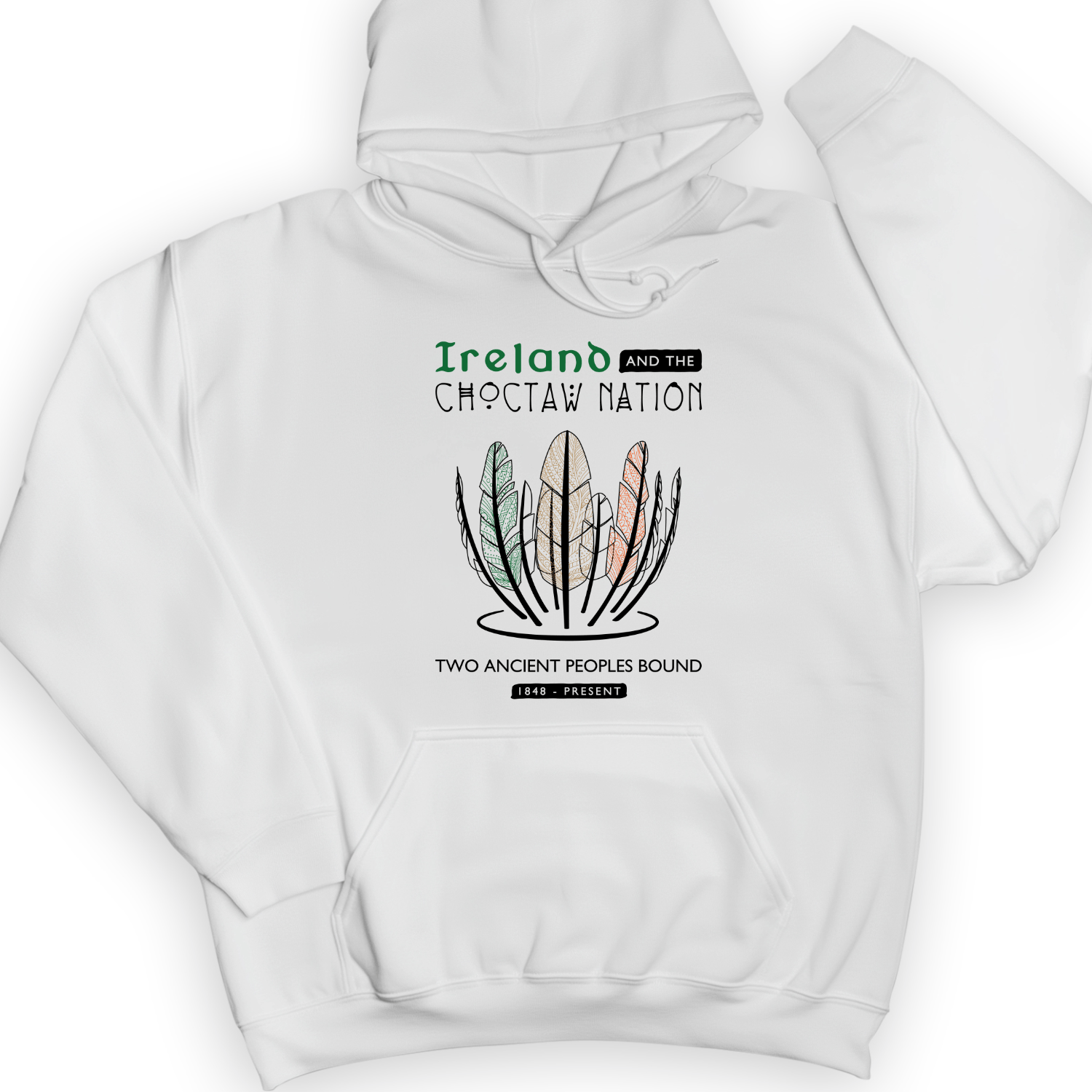 Irish-Choctaw Friendship Hoodie