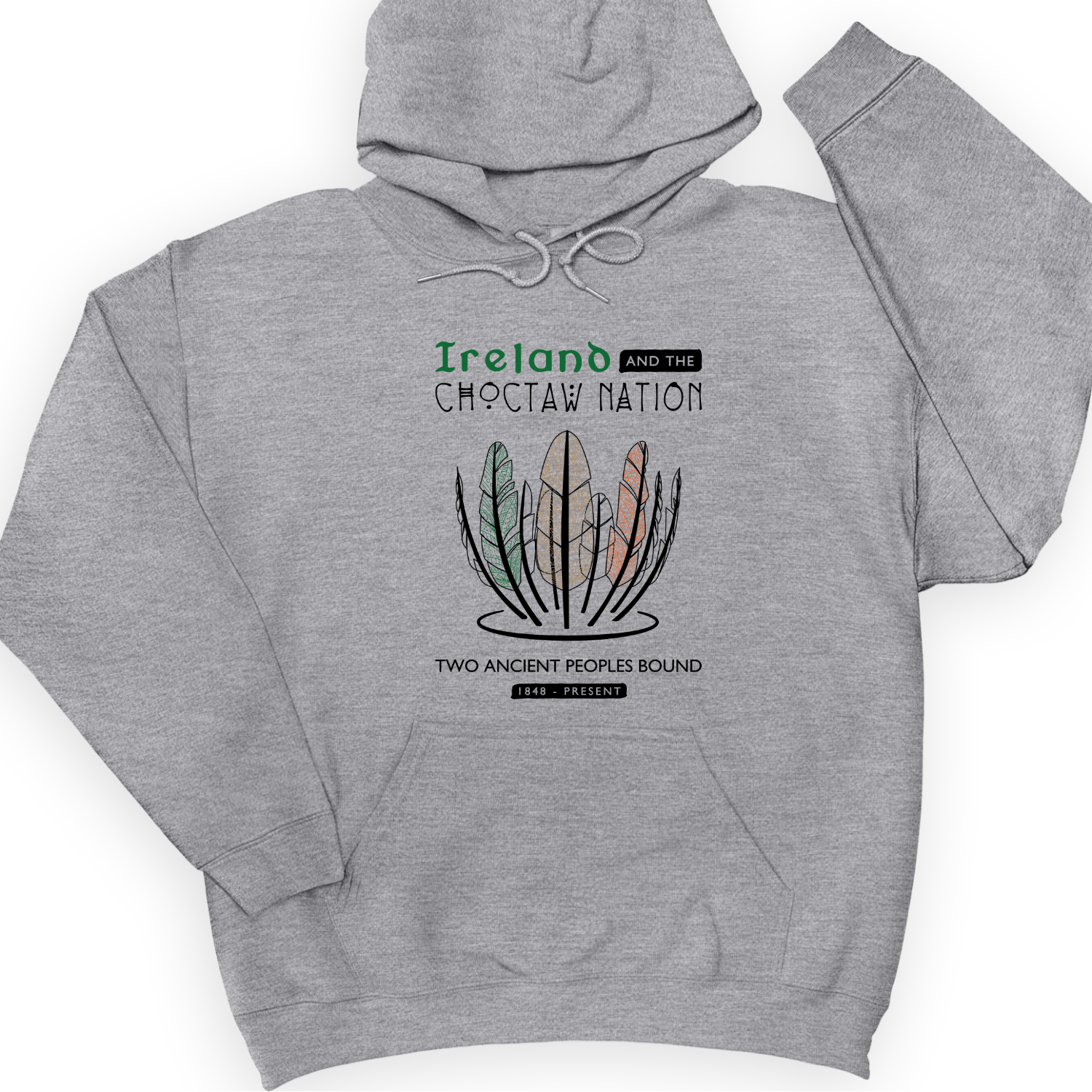 Irish-Choctaw Friendship Hoodie