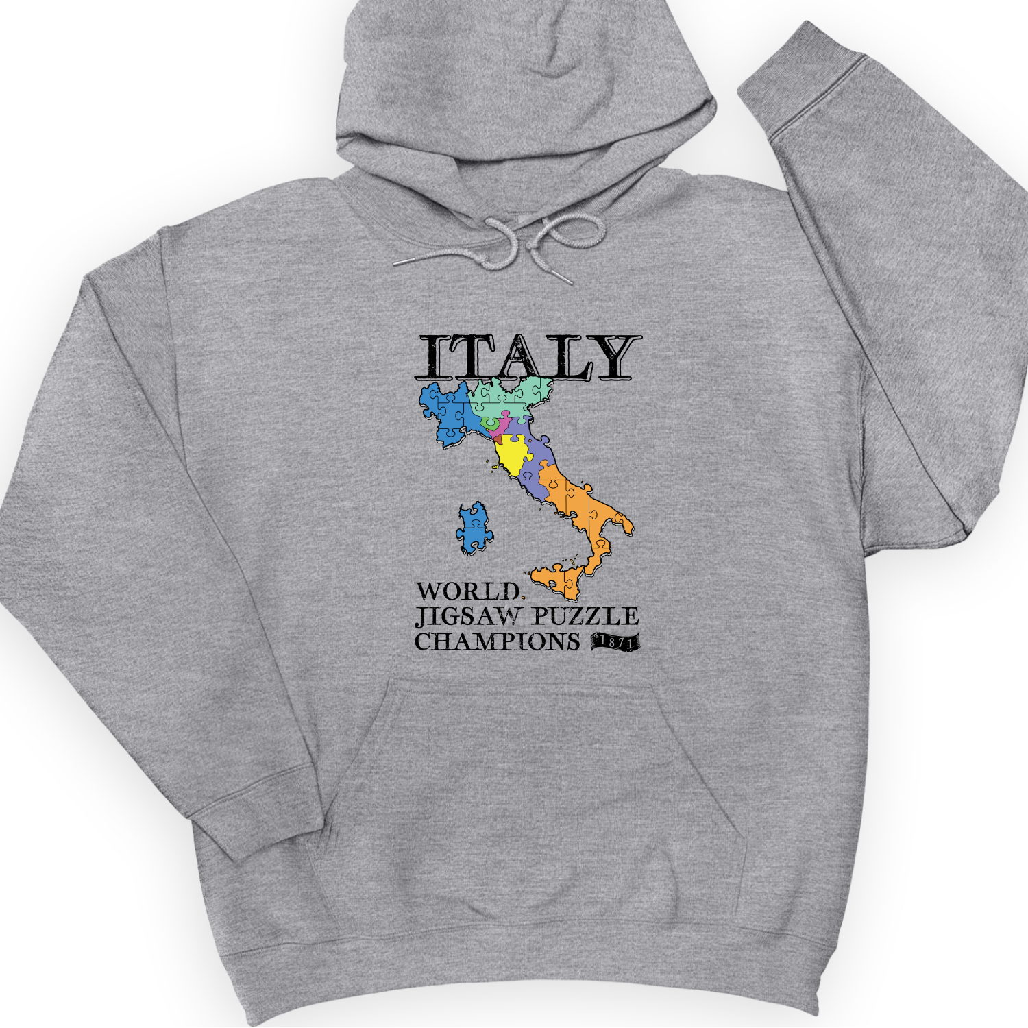 Italy Jigsaw Puzzle Hoodie