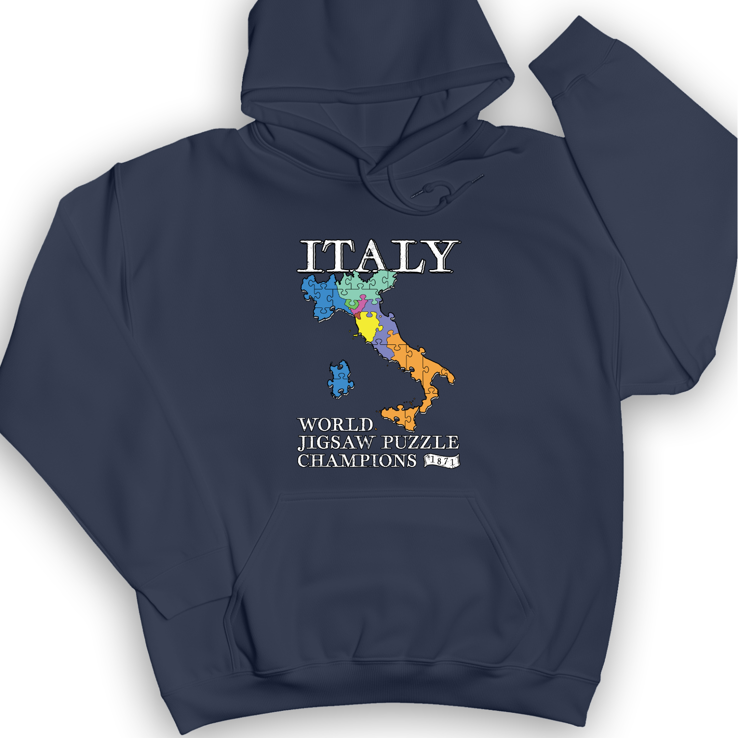 Italy Jigsaw Puzzle Hoodie