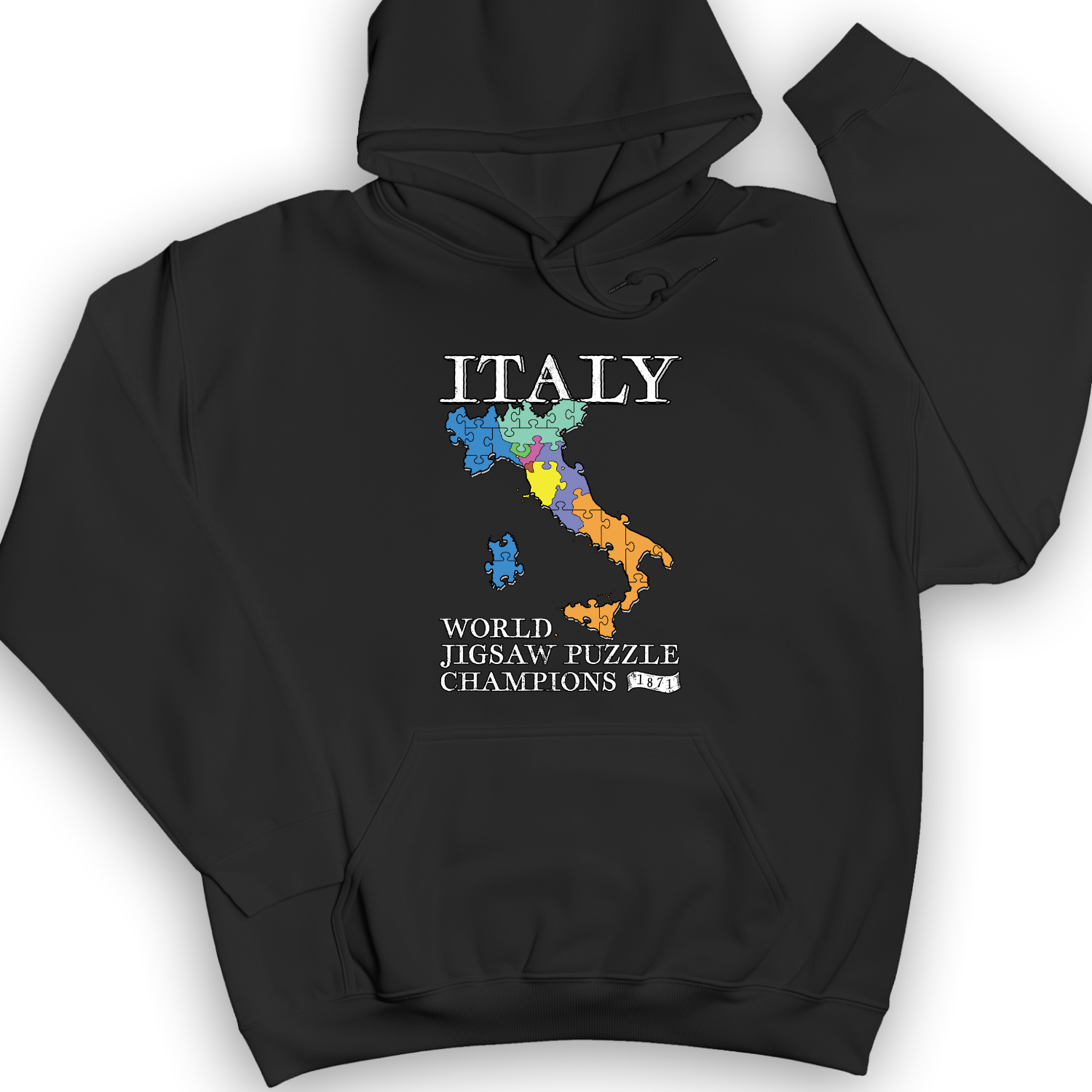 Italy Jigsaw Puzzle Hoodie