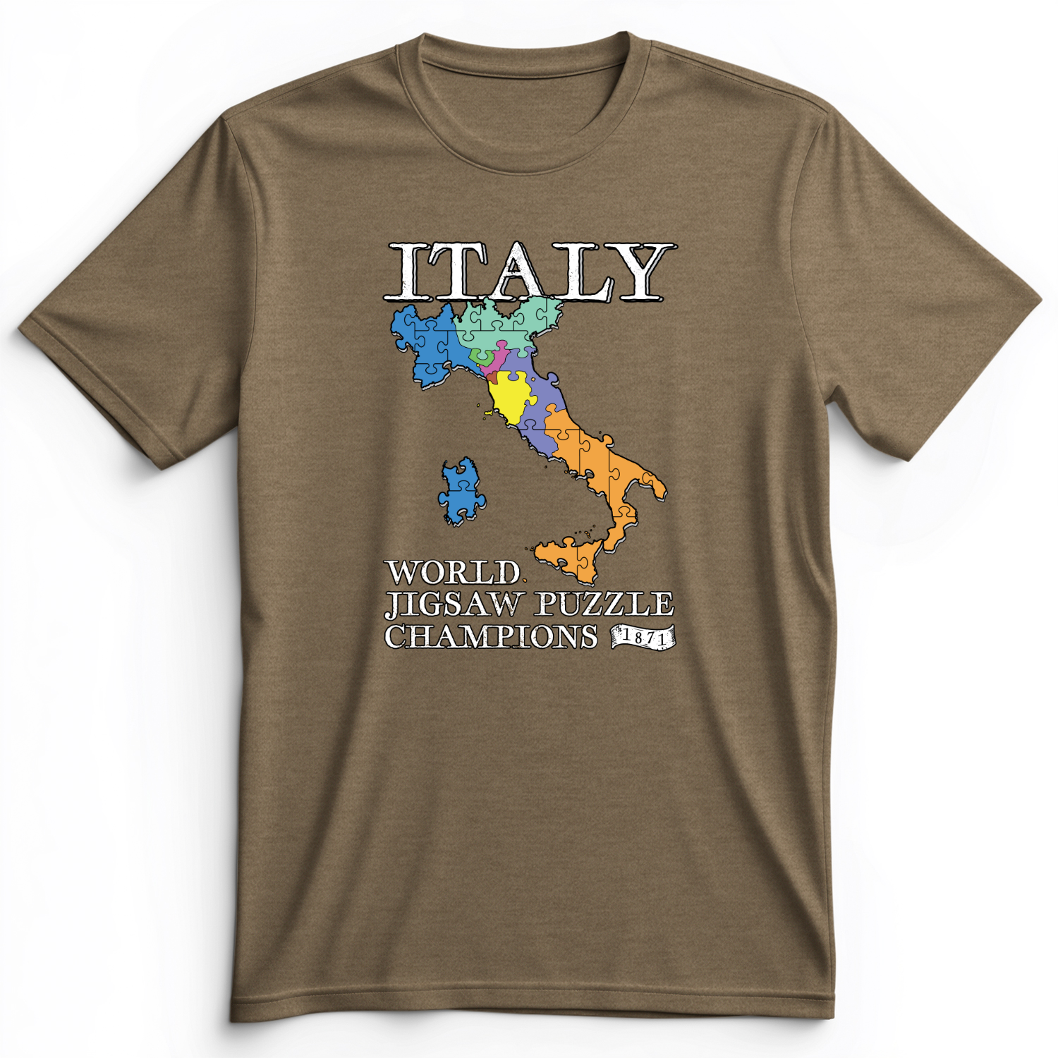 Italy Jigsaw Puzzle Premium Tee
