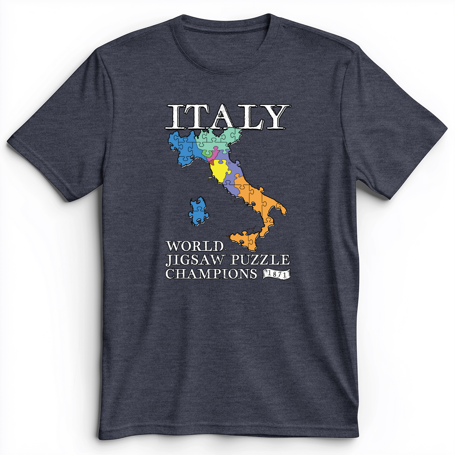 Italy Jigsaw Puzzle Premium Tee