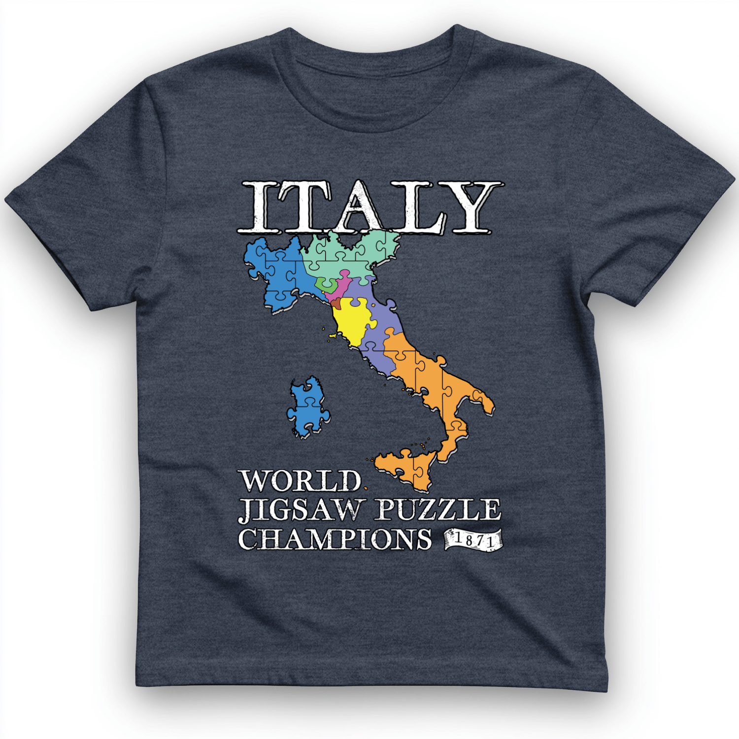Italy Jigsaw Puzzle T-Shirt
