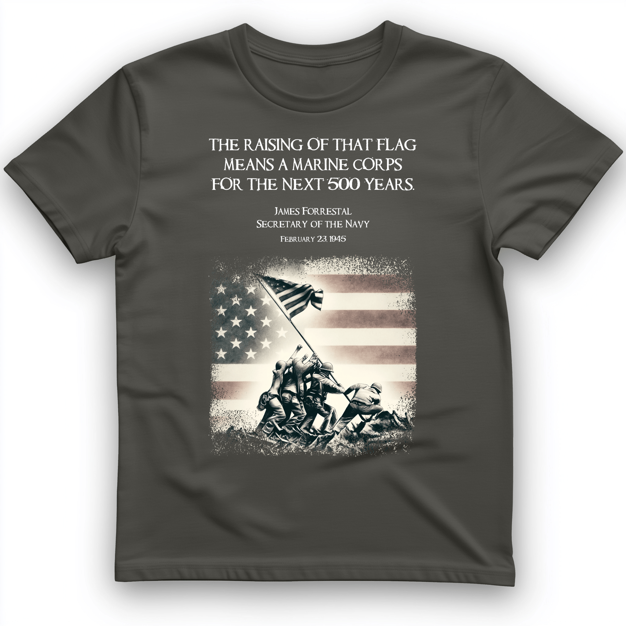 Iwo Jima Flag T-Shirt