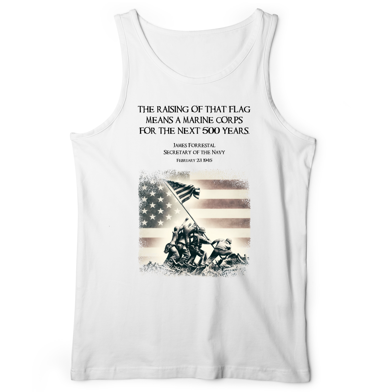 Iwo Jima Flag Tank
