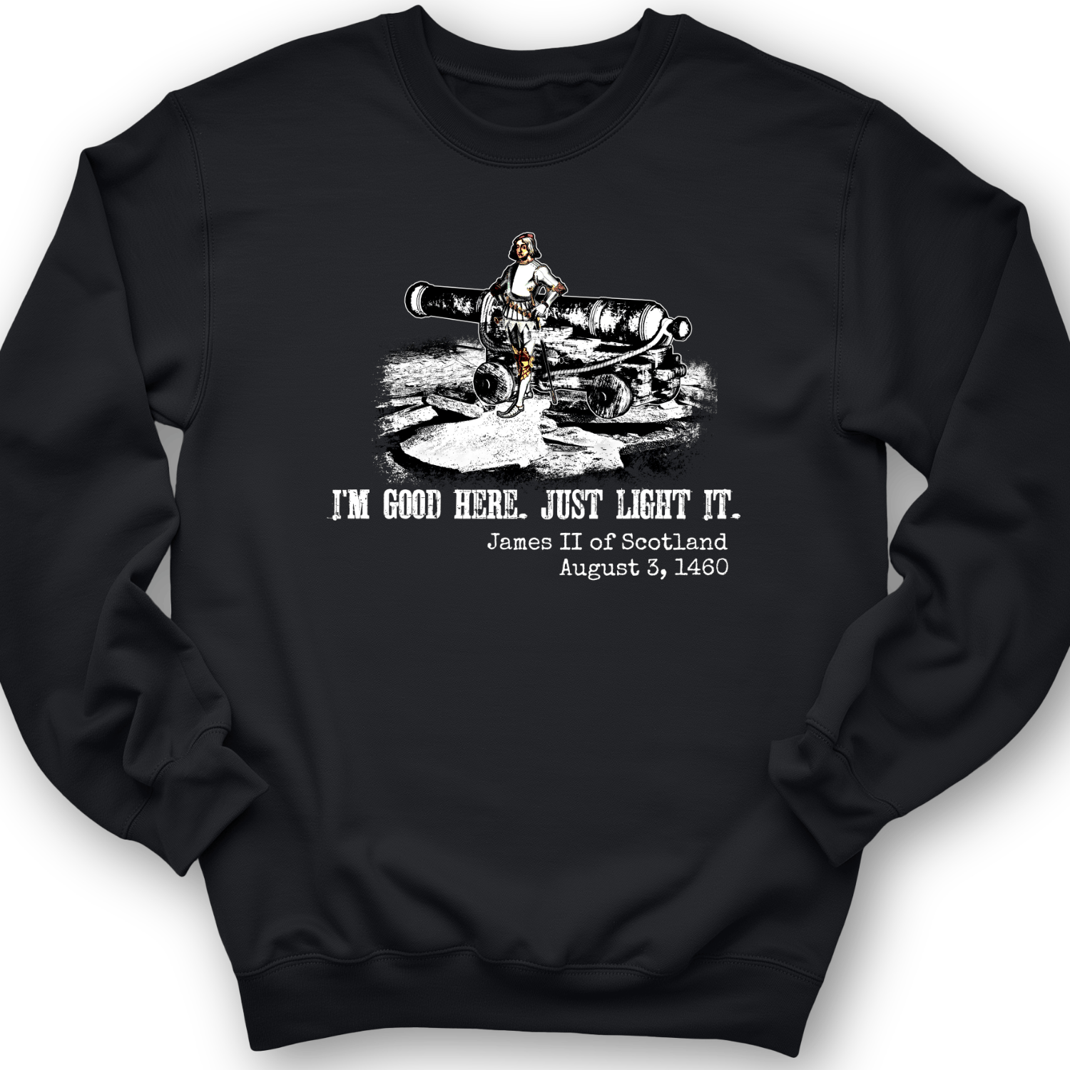 James II Crewneck