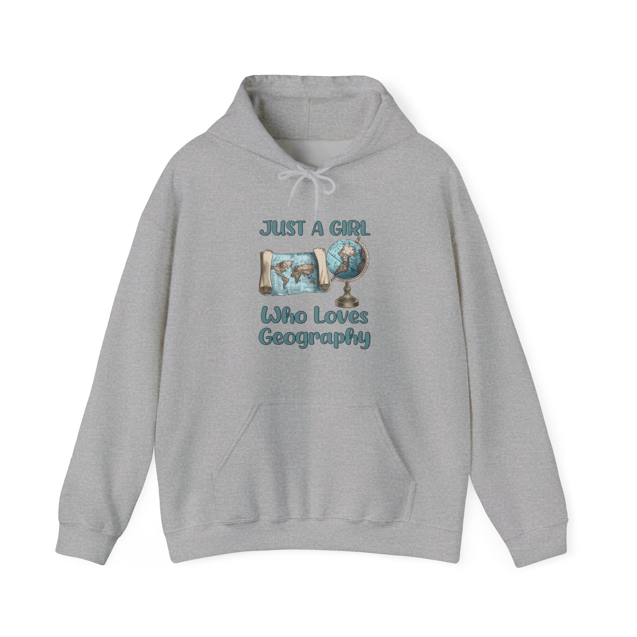 Just a Girl Who Loves Geography Hoodie
