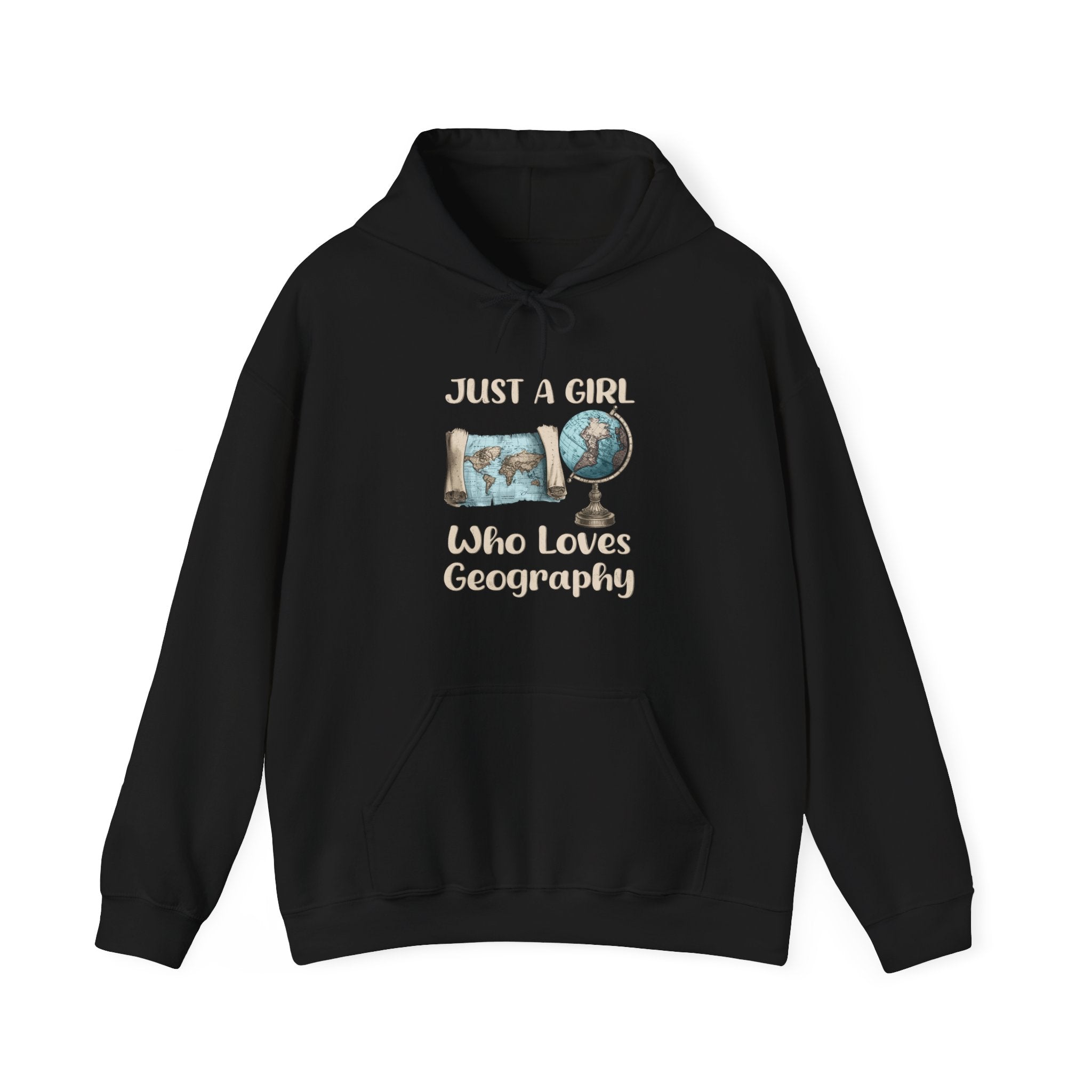 Just a Girl Who Loves Geography Hoodie