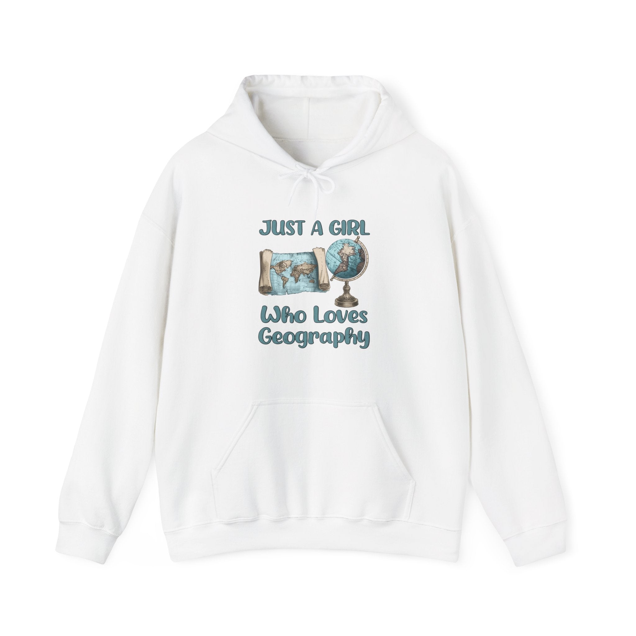 Just a Girl Who Loves Geography Hoodie