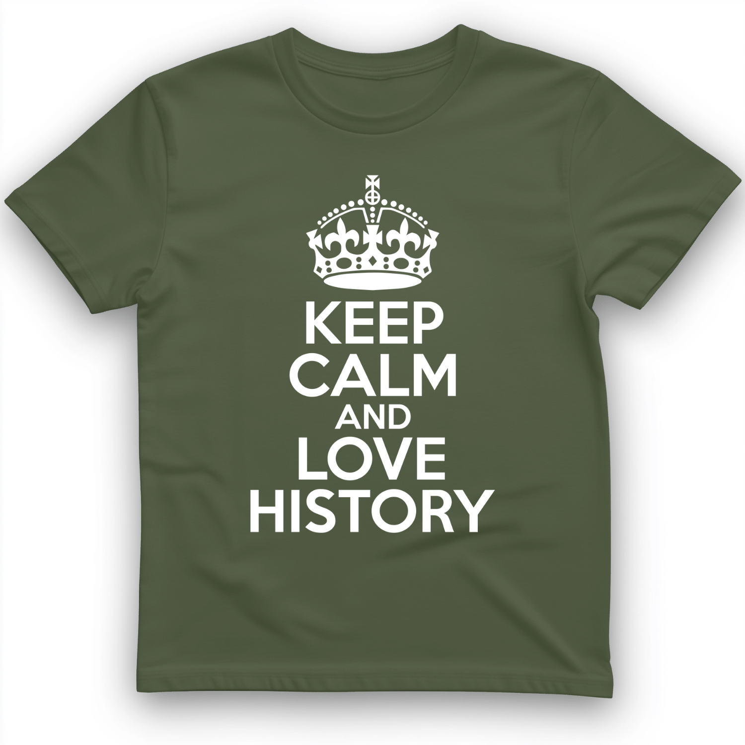 Keep Calm and Love History T-Shirt