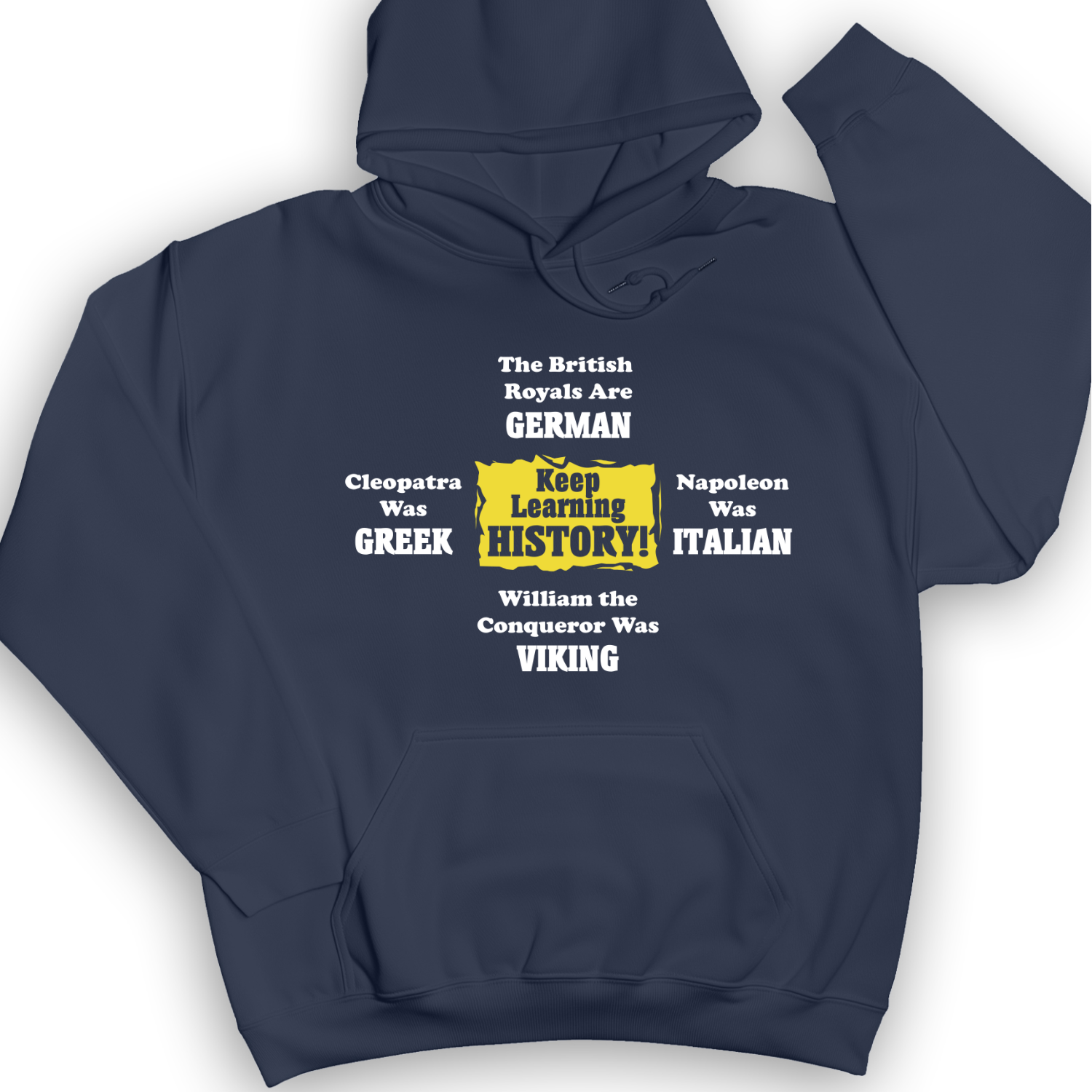Keep Learning History Hoodie