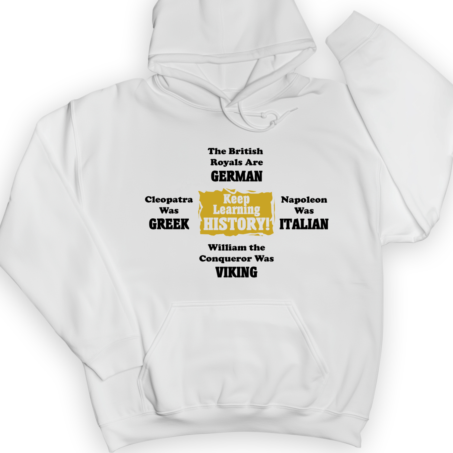 Keep Learning History Hoodie