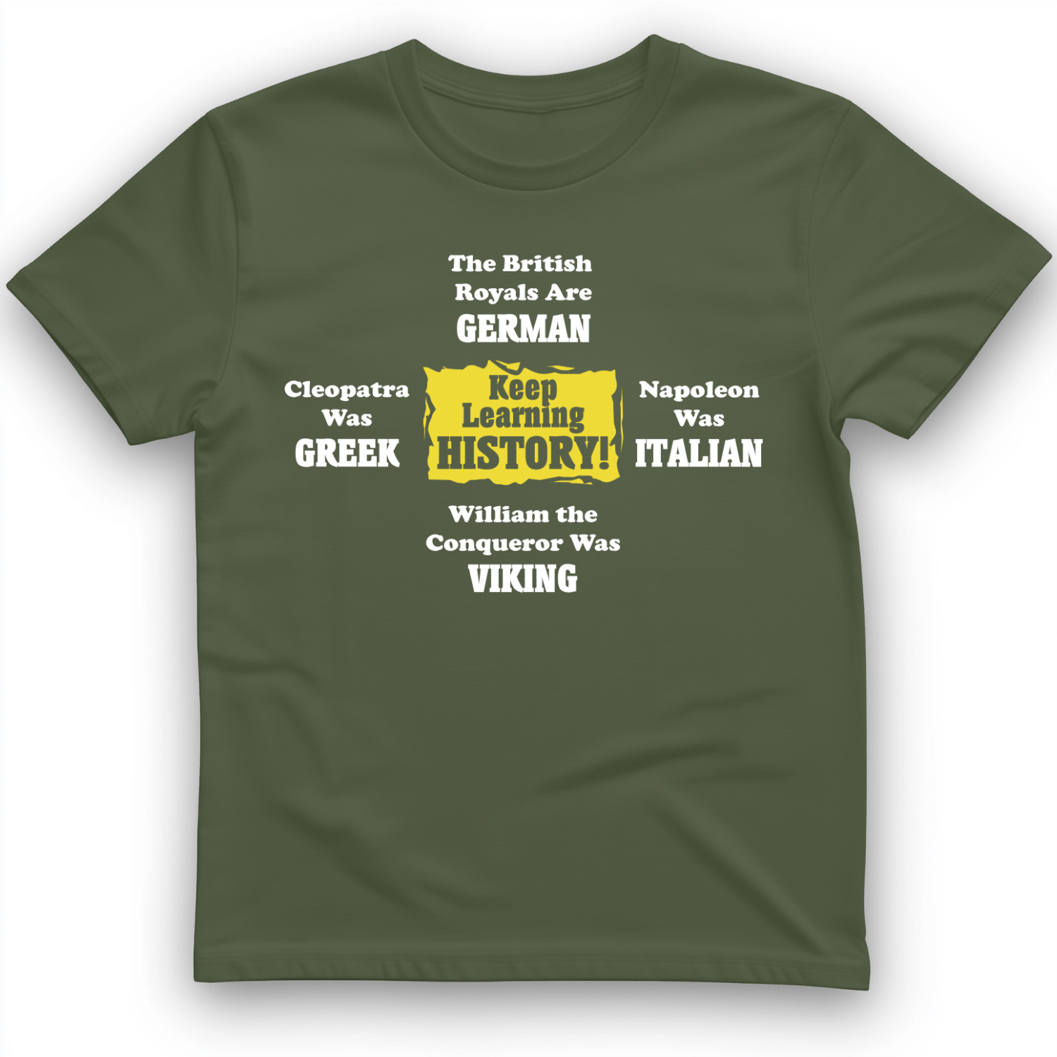 Keep Learning History T-Shirt