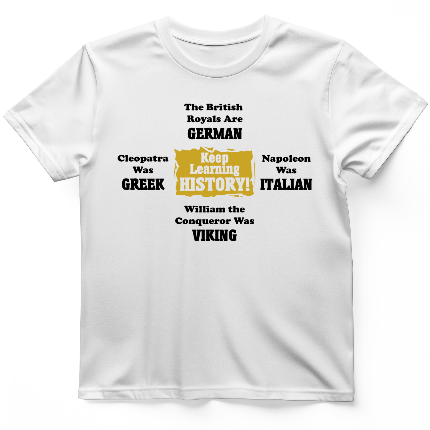 Keep Learning History T-Shirt