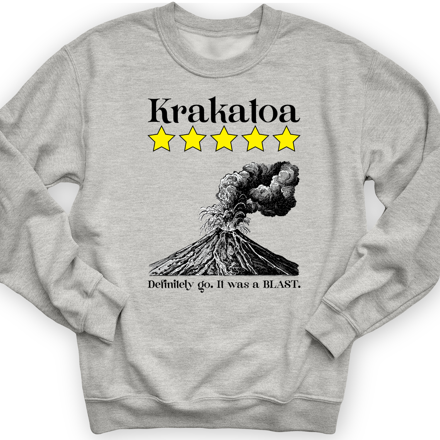 Krakatoa 5 Star Crewneck