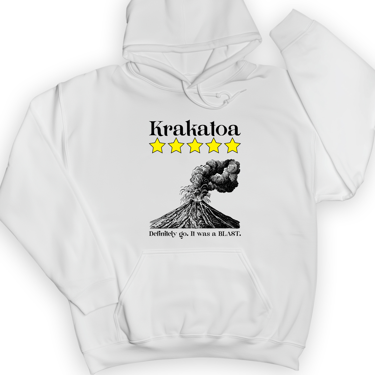Krakatoa 5 Star Hoodie