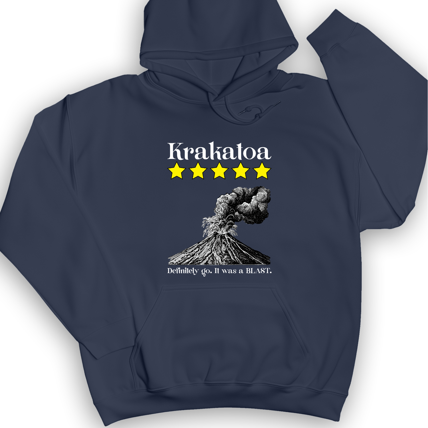 Krakatoa 5 Star Hoodie