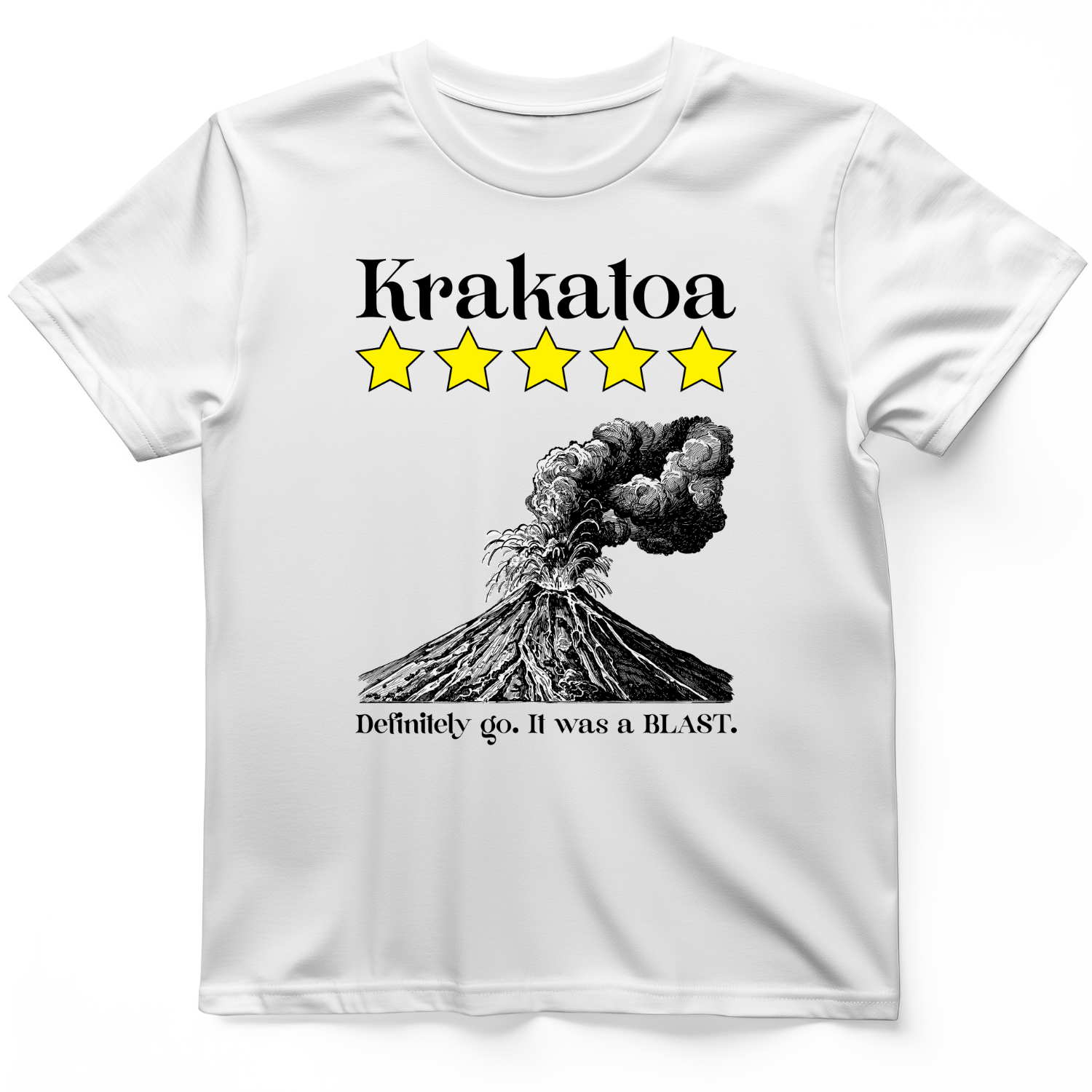 Krakatoa 5 Star T-Shirt