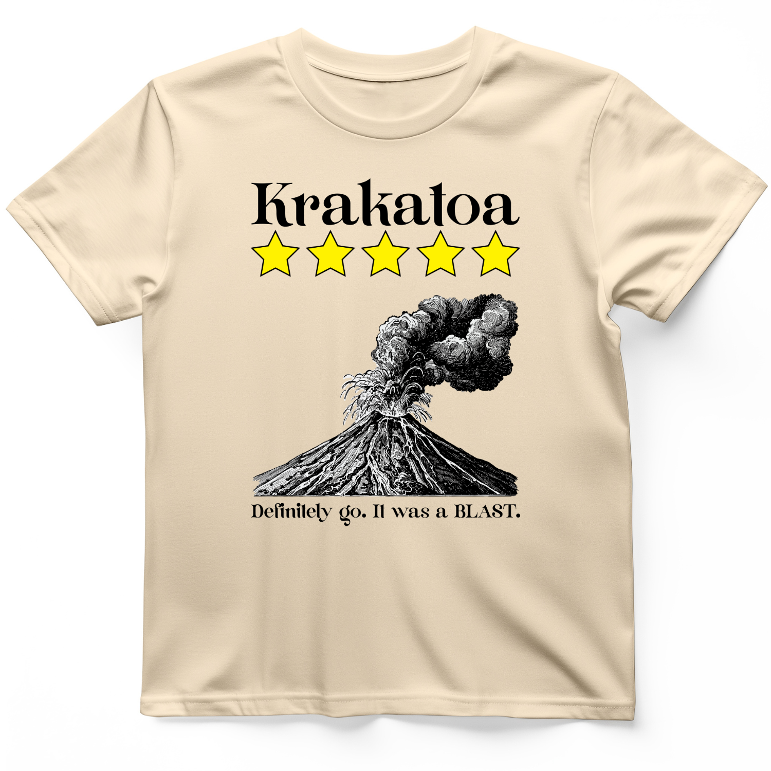 Krakatoa 5 Star T-Shirt