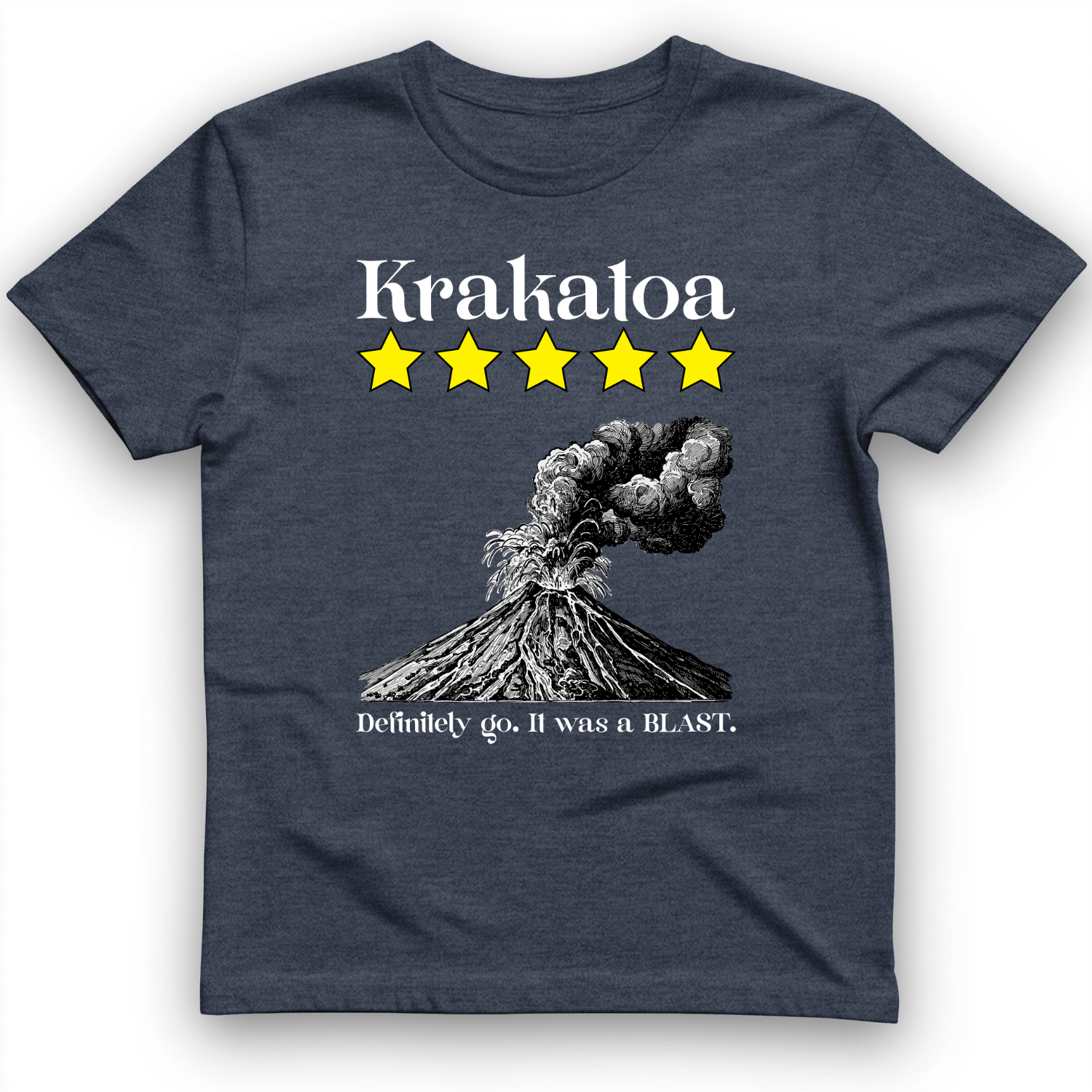 Krakatoa 5 Star T-Shirt