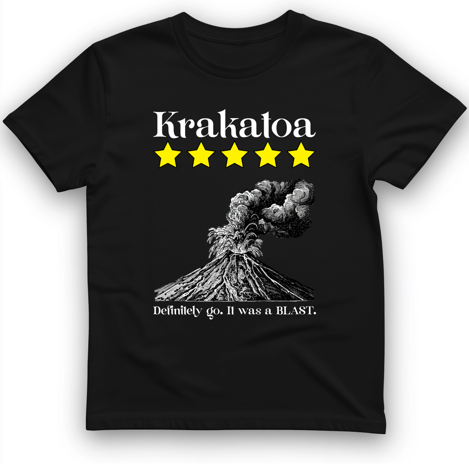 Krakatoa 5 Star T-Shirt