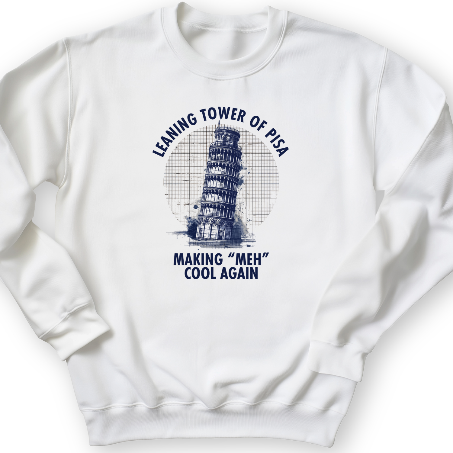 Leaning Tower of Pisa Crewneck