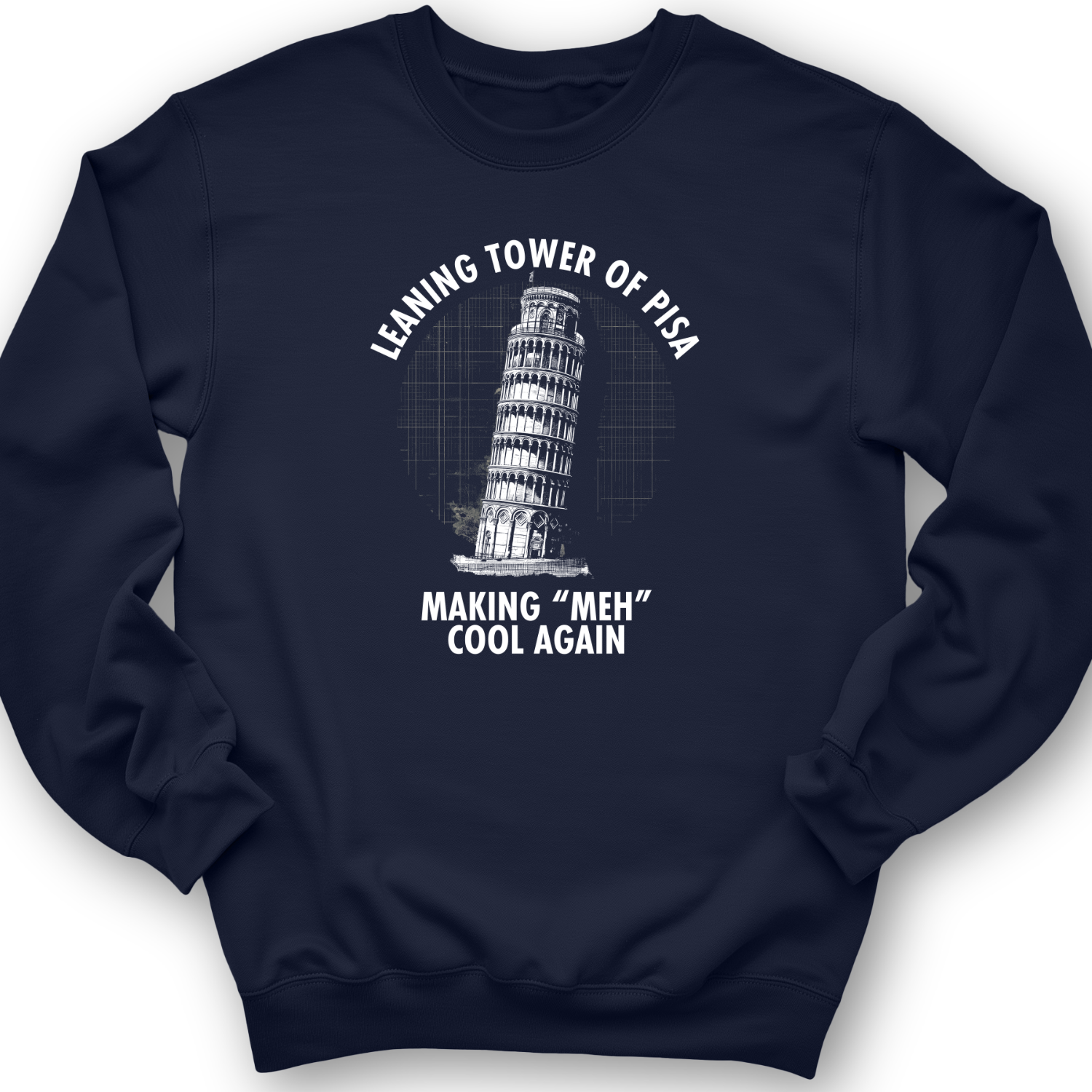 Leaning Tower of Pisa Crewneck