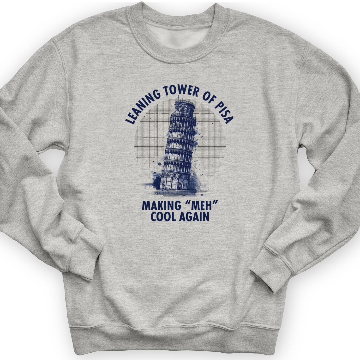 Leaning Tower of Pisa Crewneck