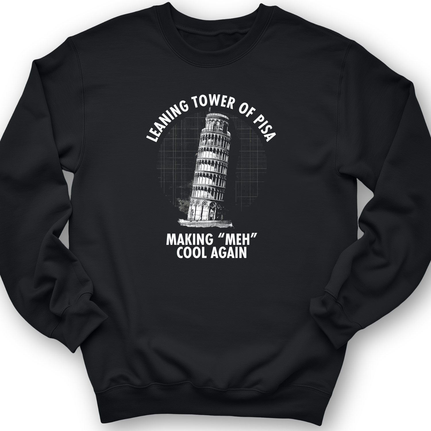 Leaning Tower of Pisa Crewneck