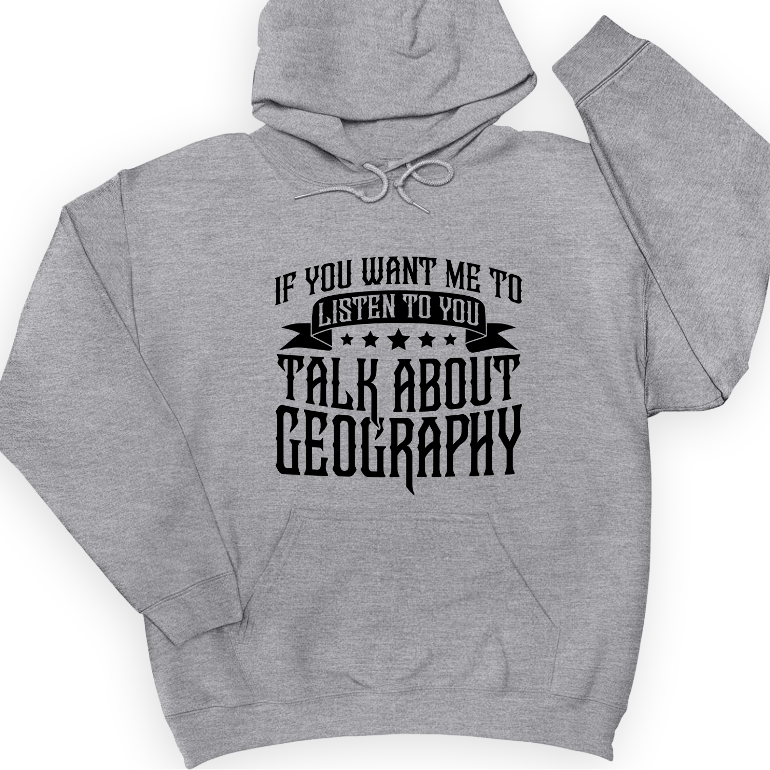 Let's Talk About Geography Hoodie
