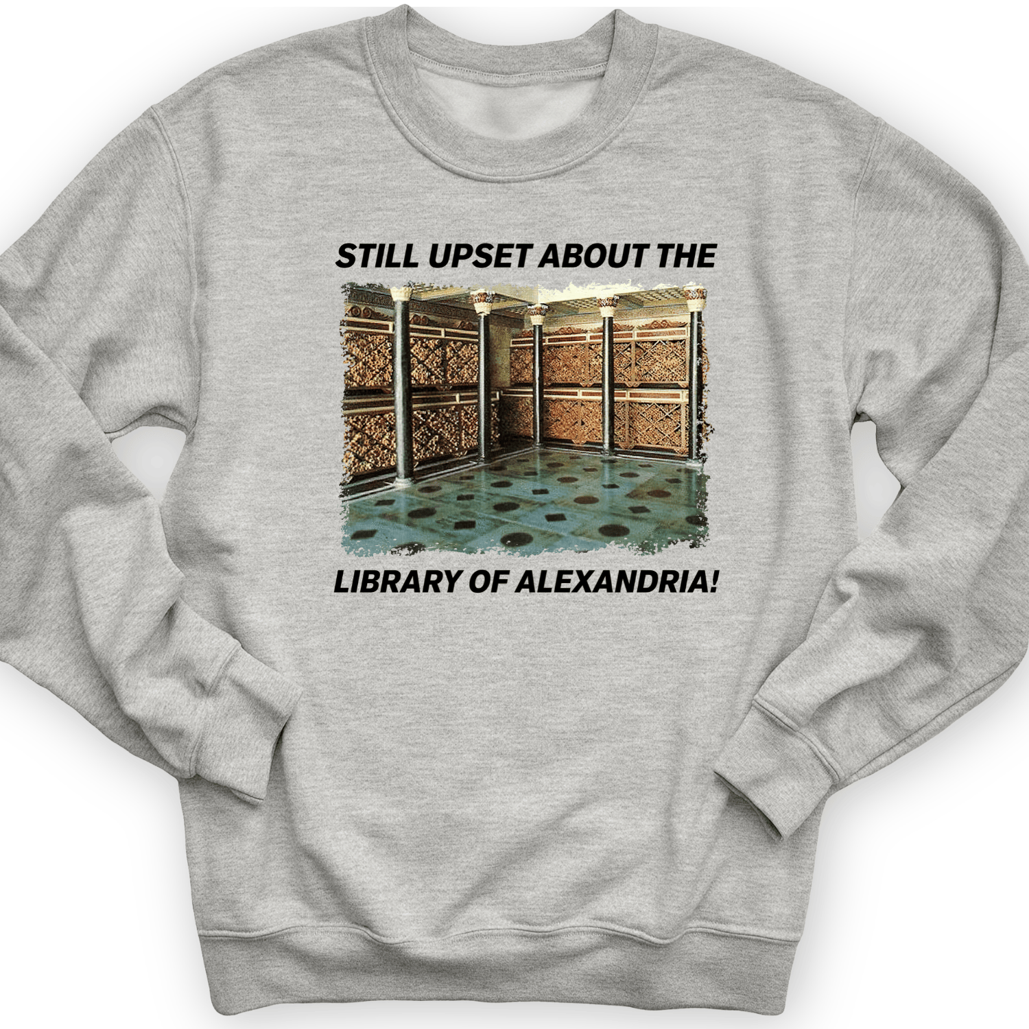 Library Of Alexandria Crewneck