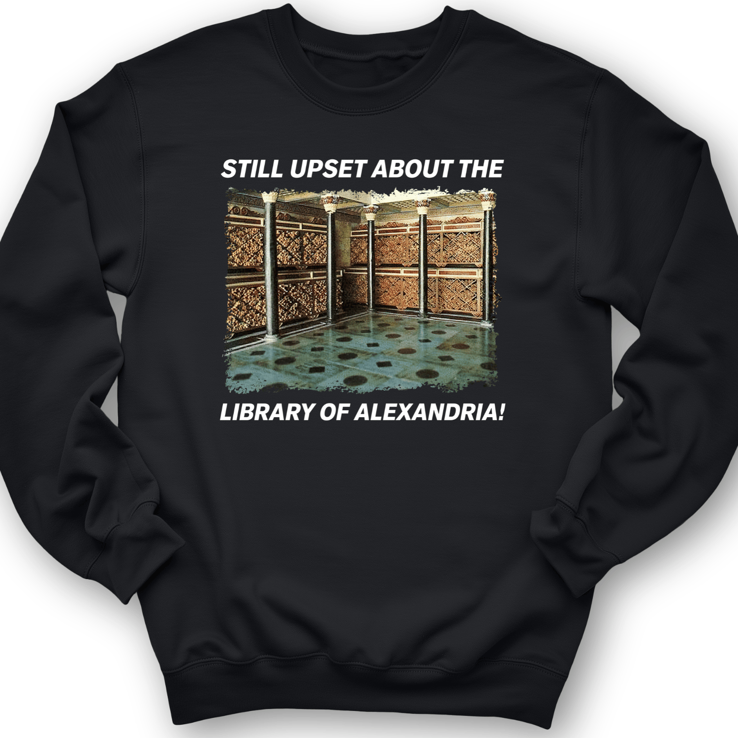 Library Of Alexandria Crewneck
