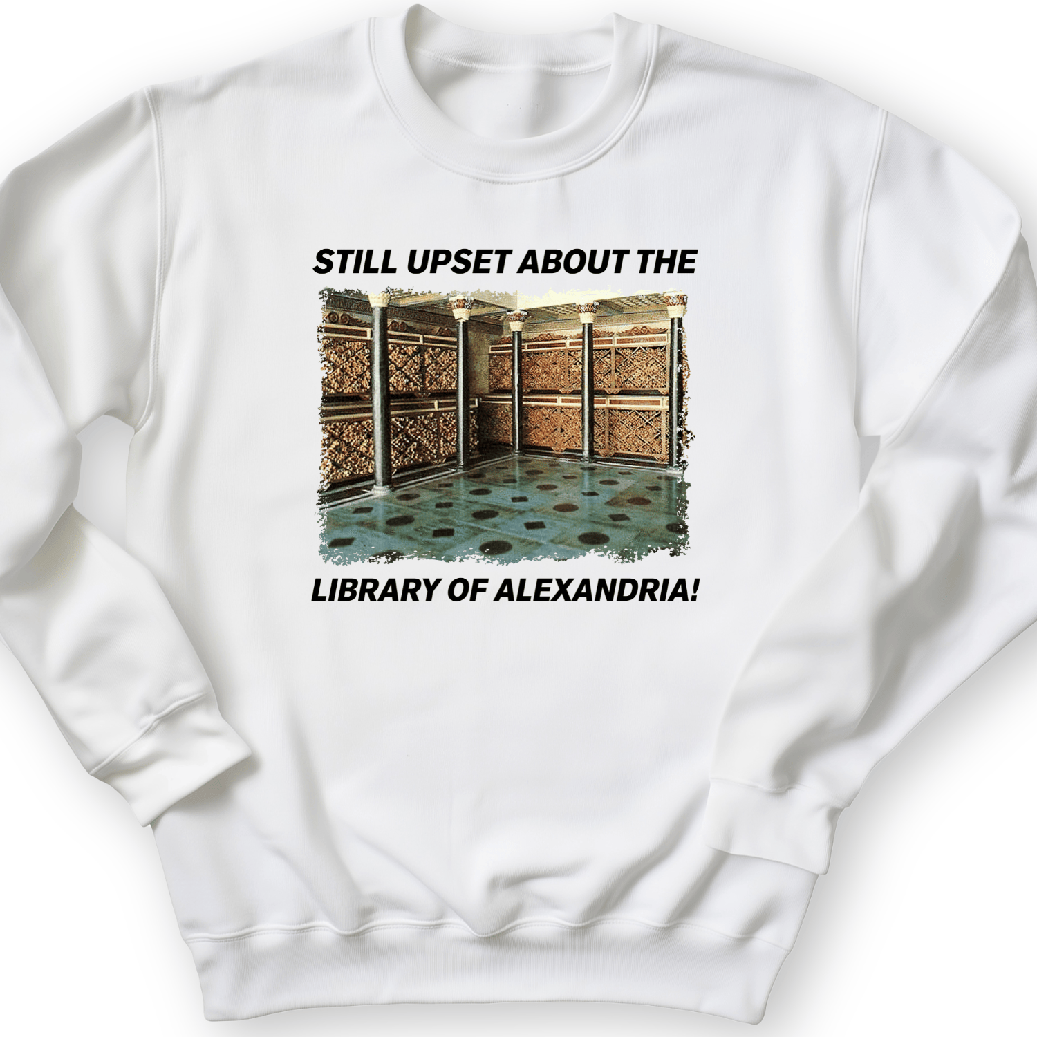 Library Of Alexandria Crewneck