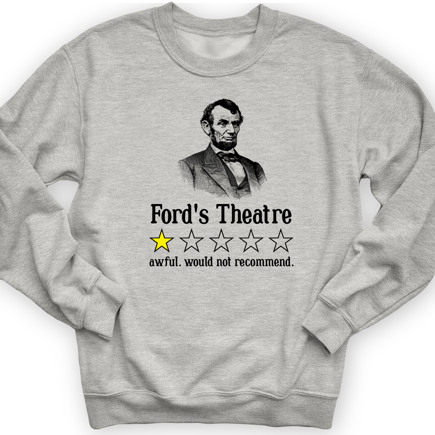 Lincoln One Star Review Crewneck