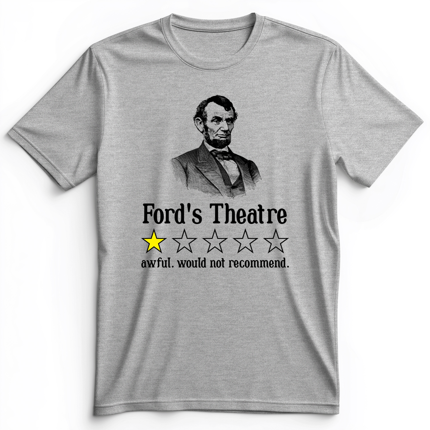 Lincoln One Star Review Premium Tee