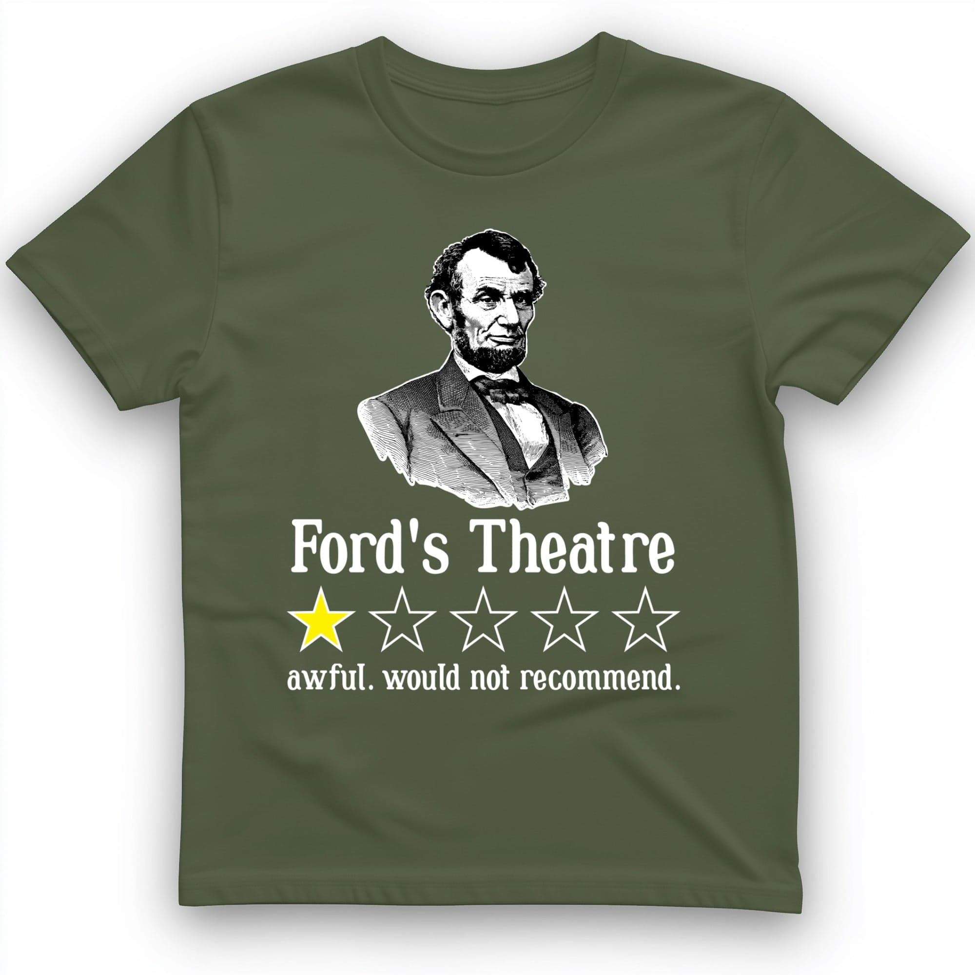 Lincoln One Star Review T-Shirt
