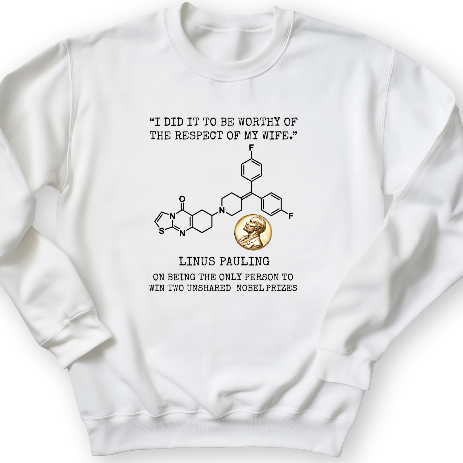Linus Pauling Crewneck