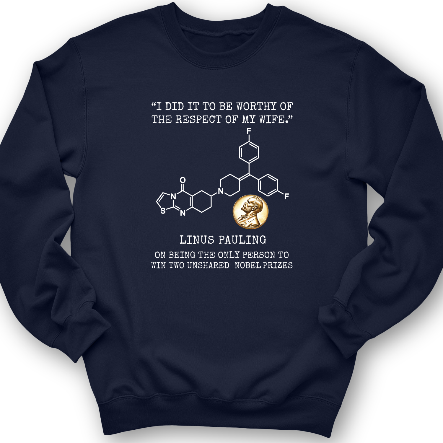 Linus Pauling Crewneck