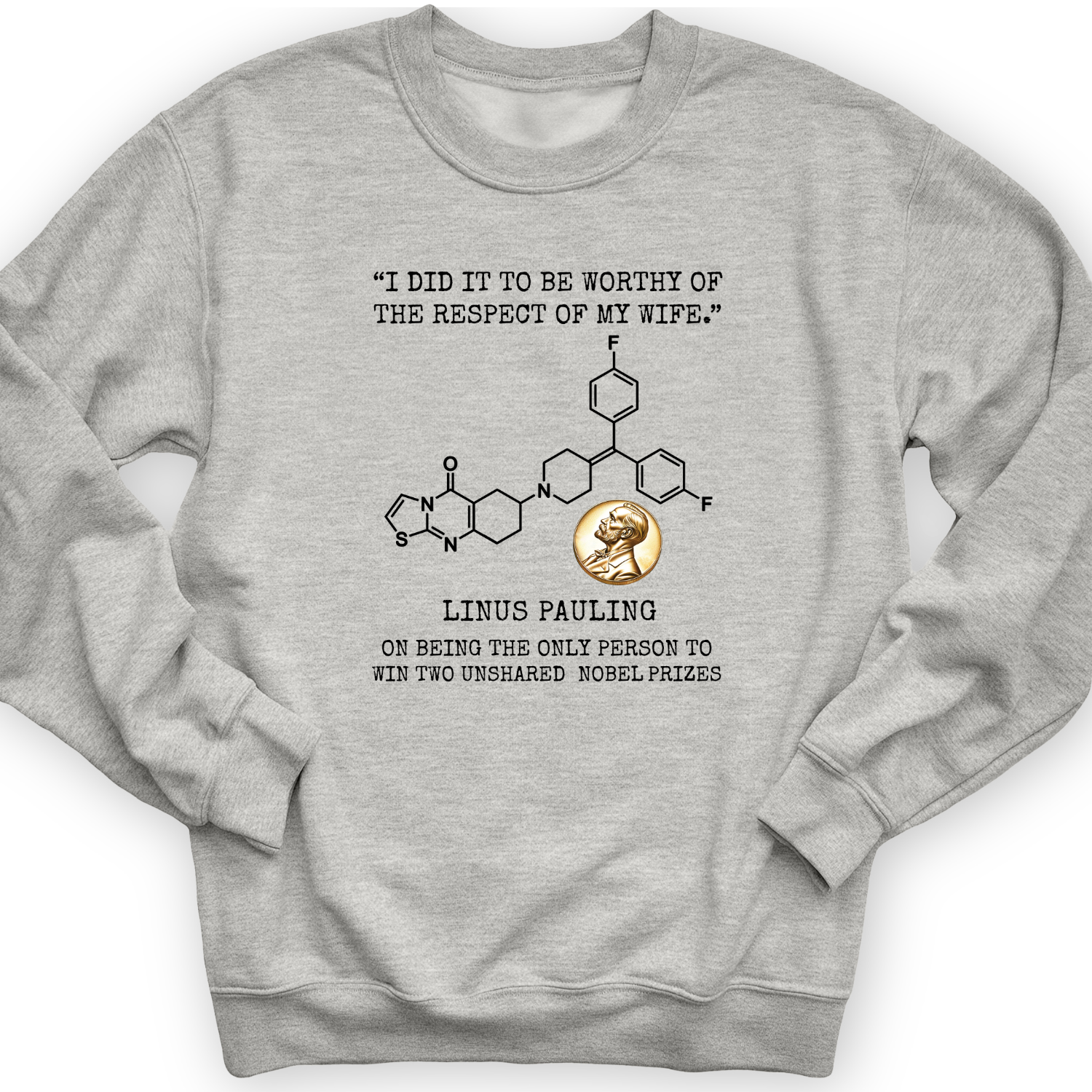 Linus Pauling Crewneck