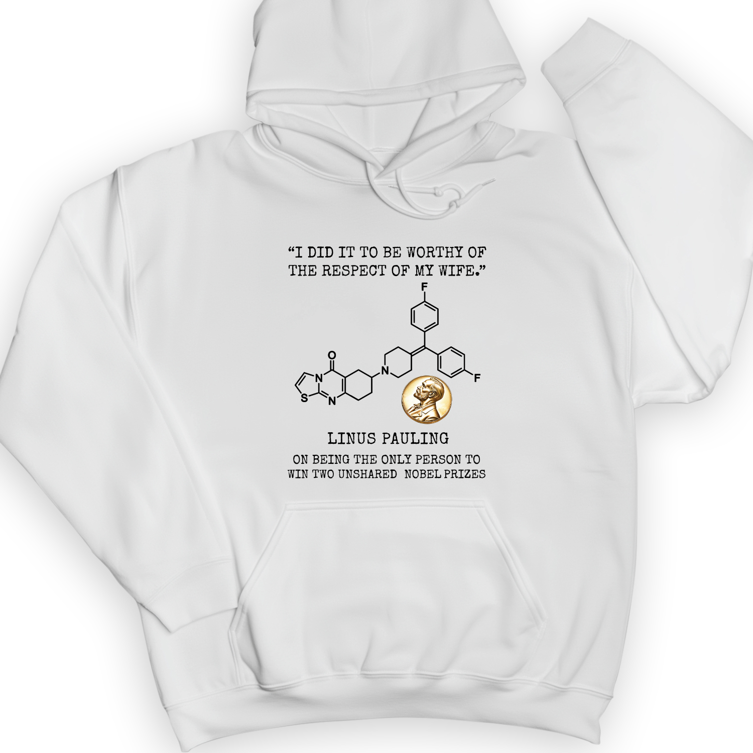 Linus Pauling Hoodie