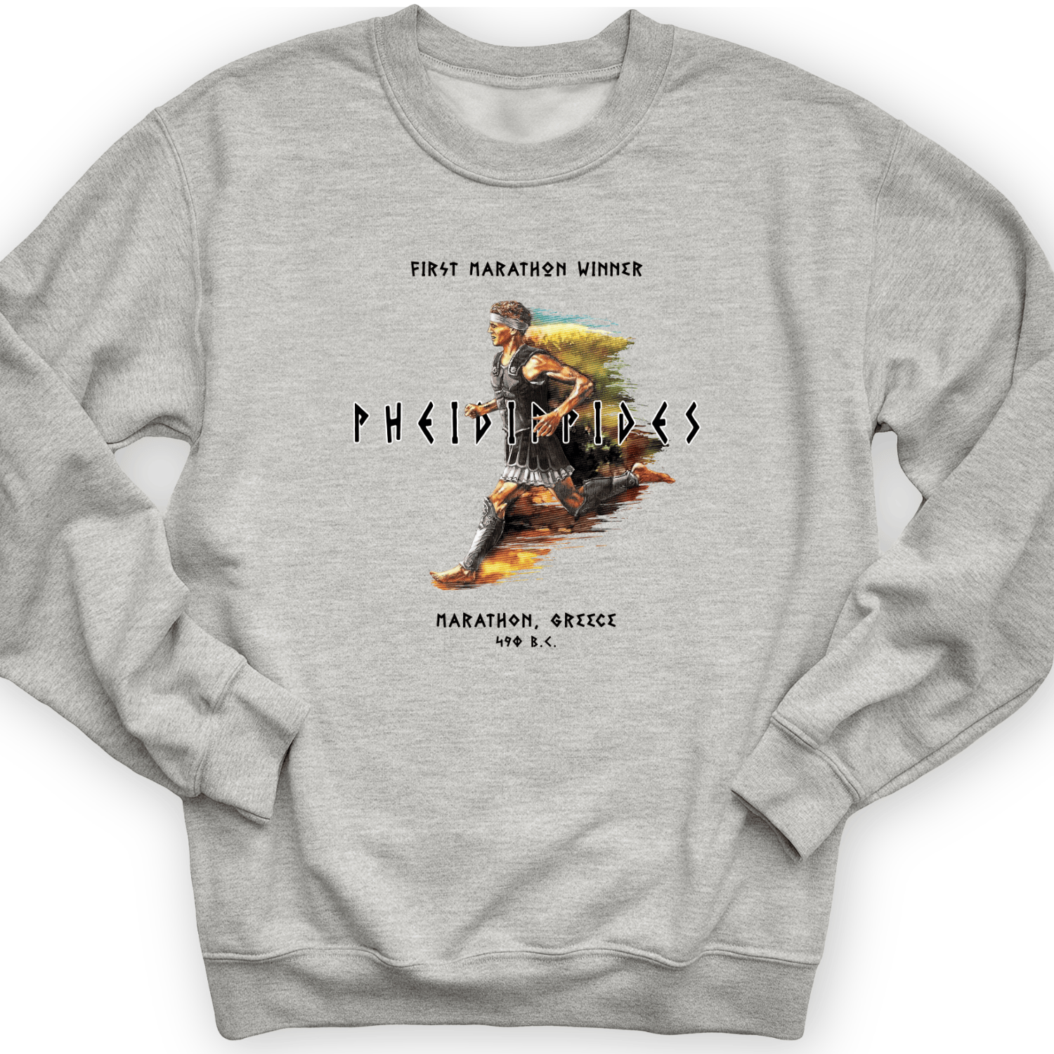 Marathon Run Crewneck